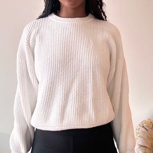 Zara White Sweater